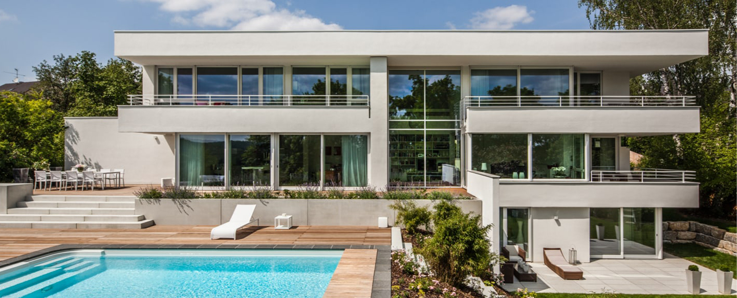 Wir erstellen Ihren Rohbau – klassisch mit Ziegeln oder mit anspruchsvollen Stahlbetonkonstruktionen.