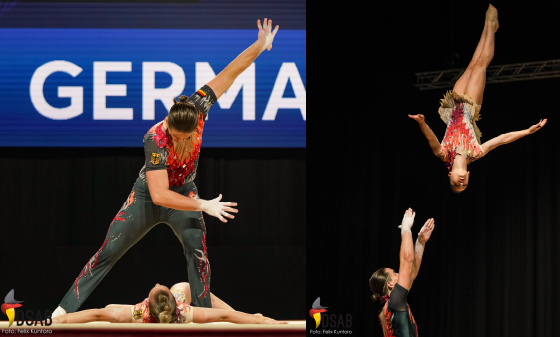 Vereinsunterstützung SV Mergelstetten, Abteilung Sportakrobatik